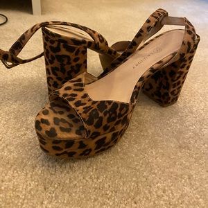 Chinese Laundry Cheetah Heels